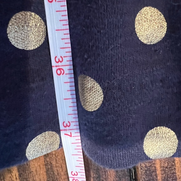 Maeve by Anthropologie Navy Polka Dot Wrap Dress, size large, see pics, EUC - Picture 5 of 7